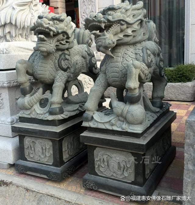 置详解：最佳摆放点与注意事项九游会j9ag石雕麒麟安放位(图9)